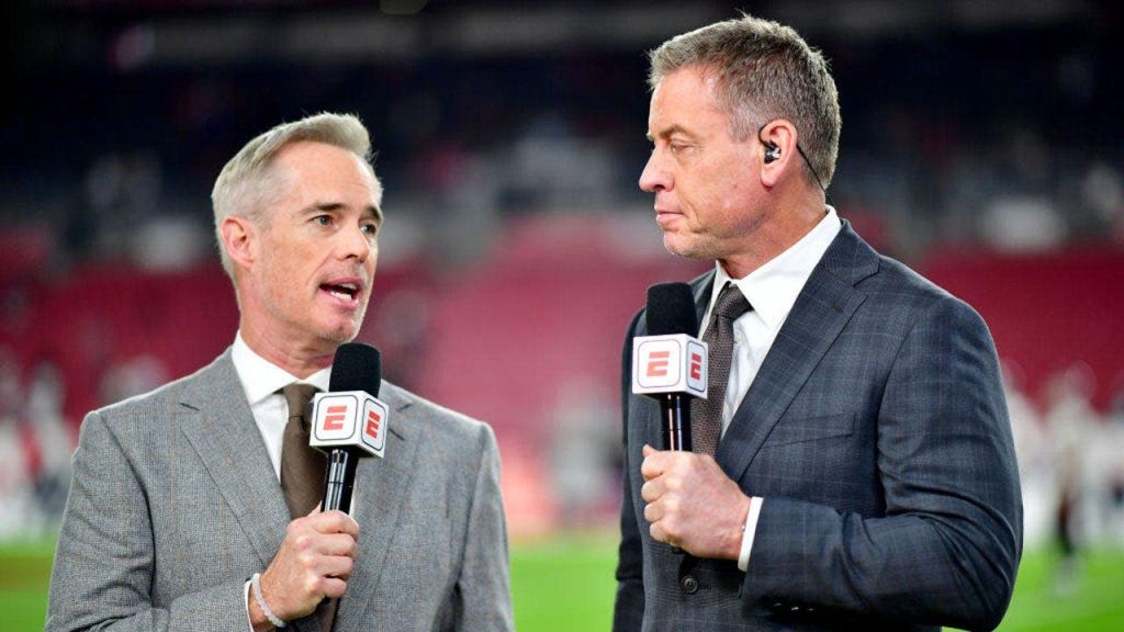 ESPN deve encerrar parceria entre Buck e Aikman após temporada, com Olsen cotado para substituição