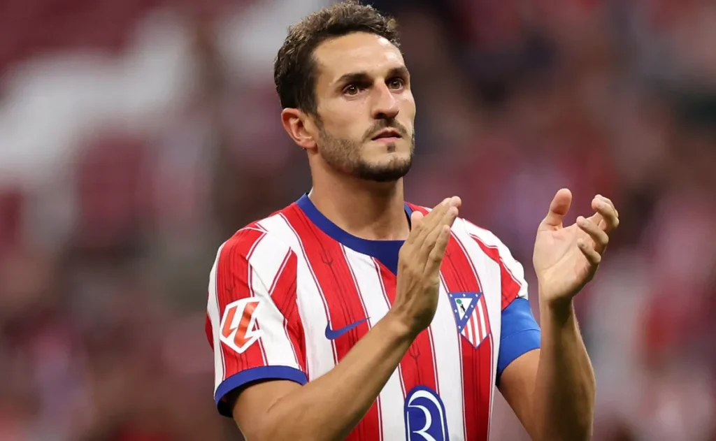 Koke desfalca Atlético de Madrid contra o Manchester United após luto familiar