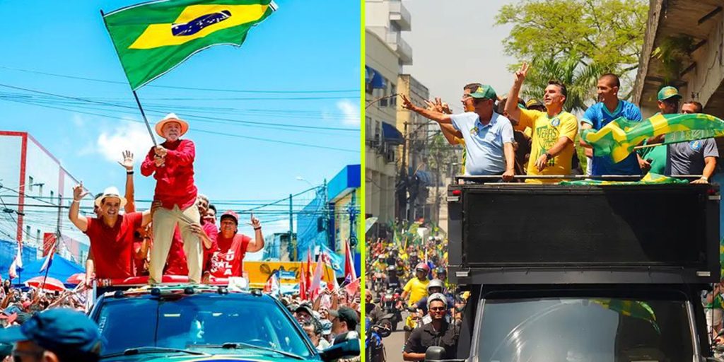 Lula e Flávio Bolsonaro levam campanha a Natal e São Gonçalo no mesmo dia