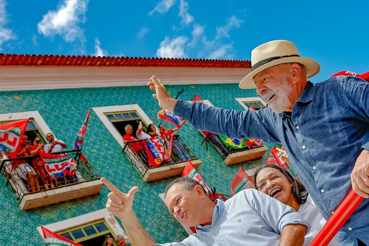 20.10.2026 - Presidente da República, Luiz Inácio Lula da Silva, durante ato de campanha em São Luís: o evento