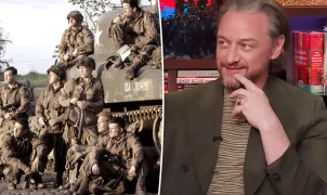 James McAvoy relata bullying de colega de elenco no primeiro dia de gravação de Band of Brothers