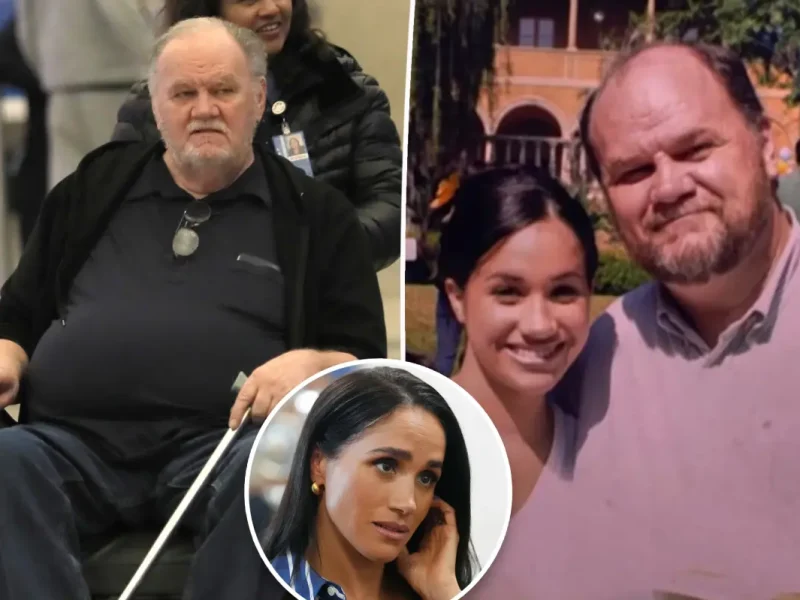 Pai de Meghan Markle é investigado por supostas imagens de pornografia infantil