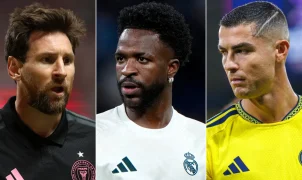 Courtois defende Vinicius e cita Cristiano Ronaldo e Messi como exemplos de críticas até para os melhores