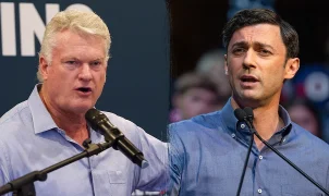 Georgia Senate debate turns ugly as candidates clash over neo-Nazis, Epstein