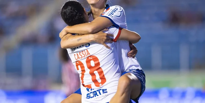 Bahia bate São Paulo no jogo de ida das quartas da Copa do Brasil Feminina