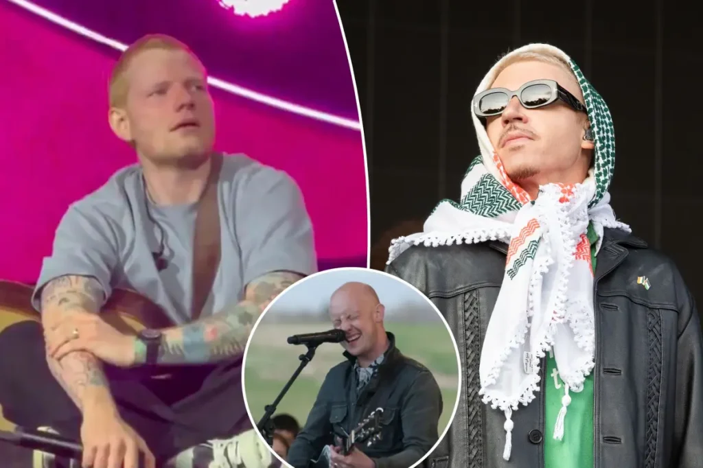 Ed Sheeran chama Isaac Slade, ex-vocalista do The Fray, como convidado surpresa após aberturas deixarem turnê