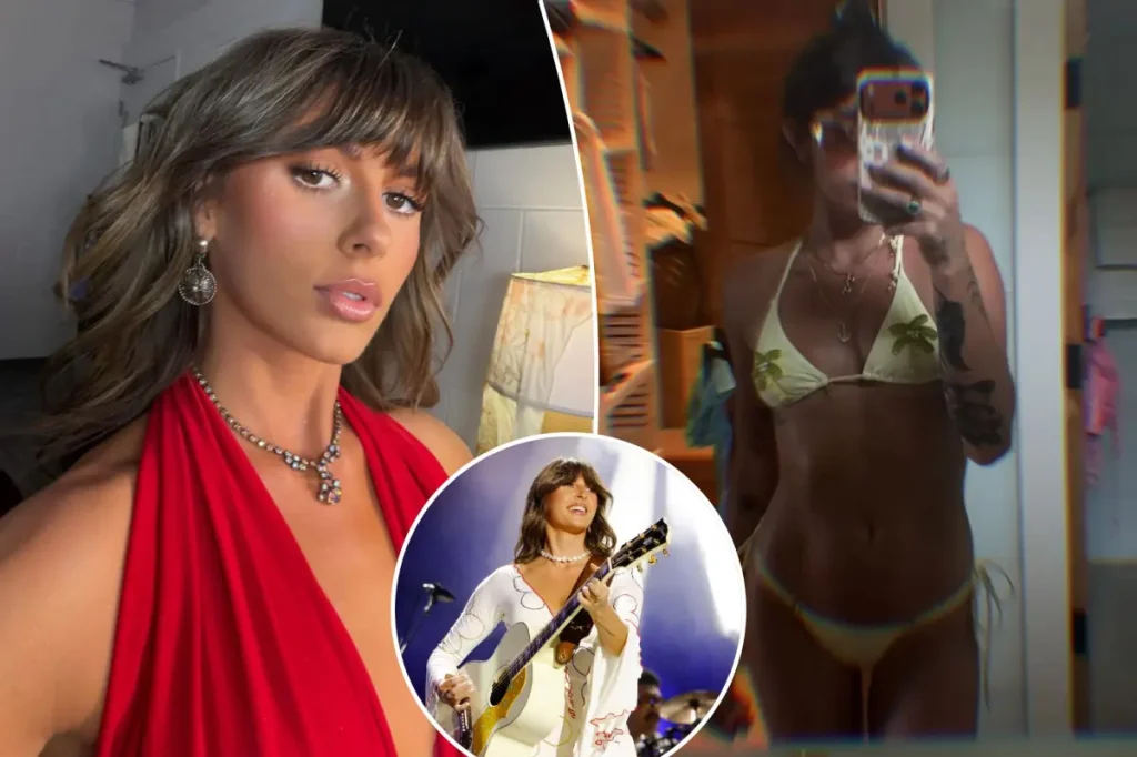 Ella Langley mostra bastidores da turnê em selfie de biquíni e recebe elogios de fãs