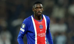Dembele deixa campo lesionado aos 19 minutos em duelo do PSG contra o Barcelona