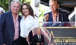 Pat Sajak reaparece em cerimônia na Calçada da Fama em homenagem à Air Supply