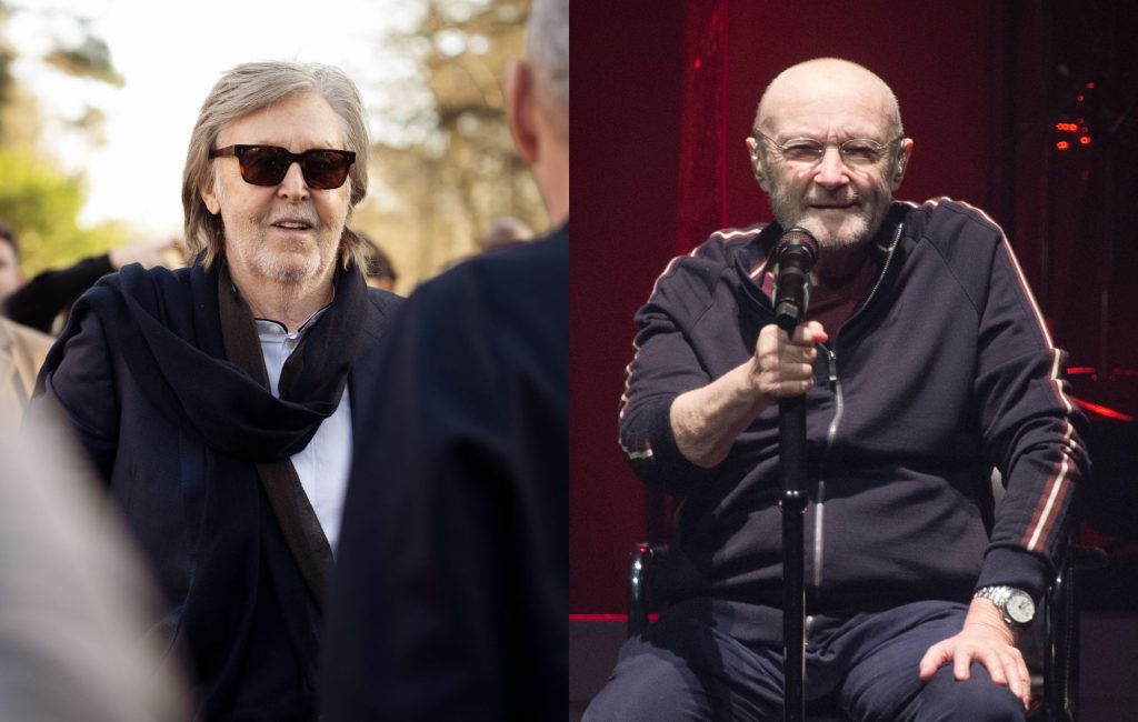 Phil Collins sugere que Paul McCartney tirou sua menção do documentário dos Beatles
