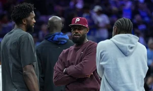 LeBron James shuts down Joel Embiid rift rumor, but Sixers leadership tension is real