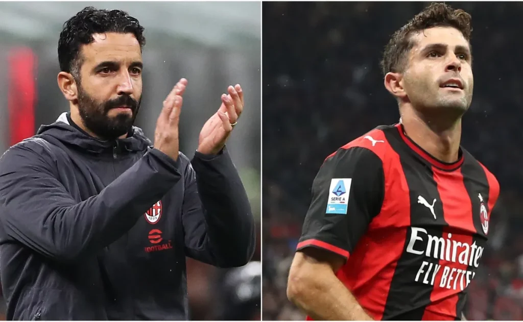 Amorim iguala marca histórica do Milan com vitória sobre a Udinese; Pulisic brilha