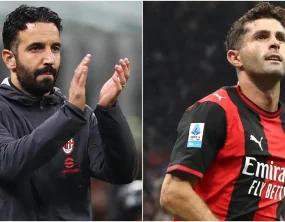 Amorim iguala marca histórica do Milan com vitória sobre a Udinese; Pulisic brilha