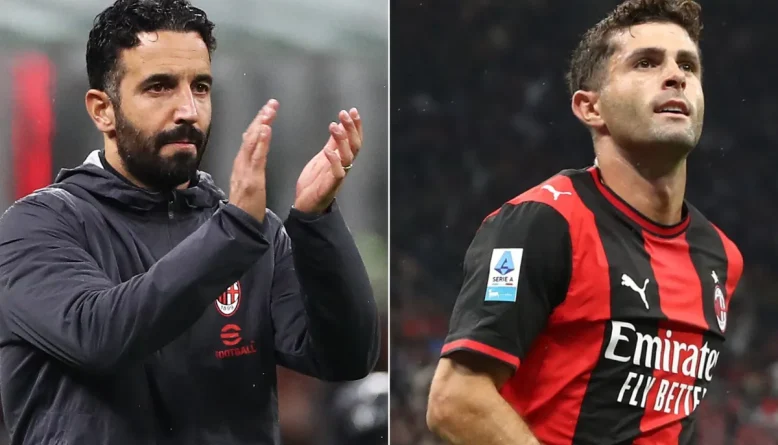 Amorim iguala marca histórica do Milan com vitória sobre a Udinese; Pulisic brilha