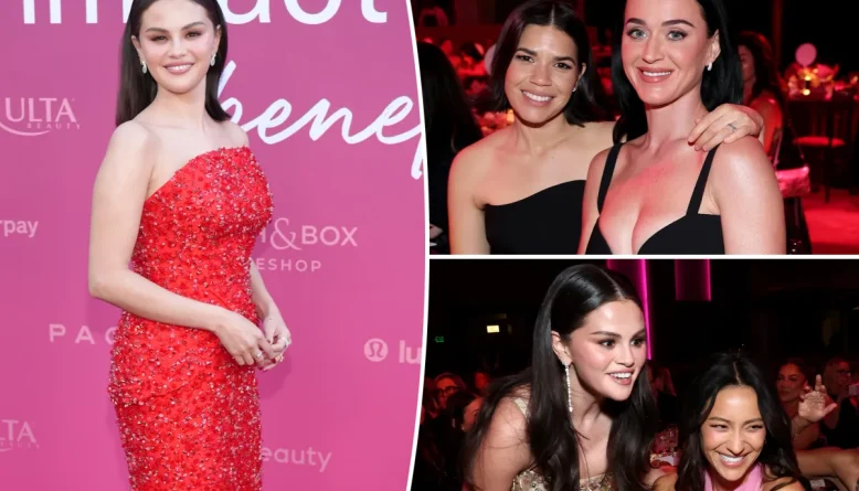 Selena Gomez reúne Katy Perry e Shay Mitchell em gala do Rare Impact Fund em Los Angeles