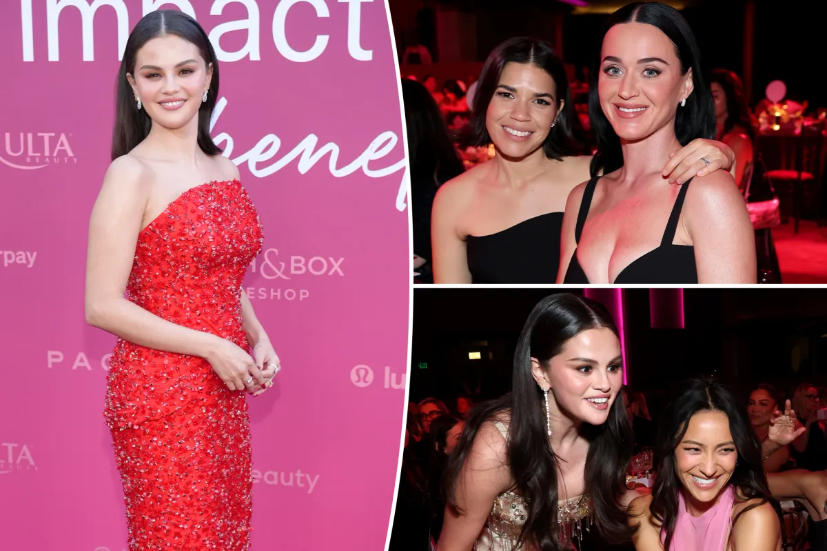 Selena Gomez reúne Katy Perry e Shay Mitchell em gala do Rare Impact Fund em Los Angeles