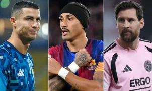 Raphinha iguala marca de Messi e se aproxima de recorde de Cristiano Ronaldo na LaLiga