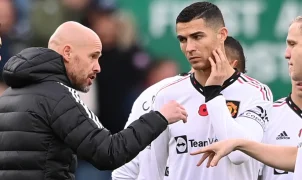 Ten Hag diz que Ronaldo deixou o time na mão e detalha ruptura no Manchester United