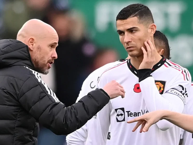Ten Hag diz que Ronaldo deixou o time na mão e detalha ruptura no Manchester United