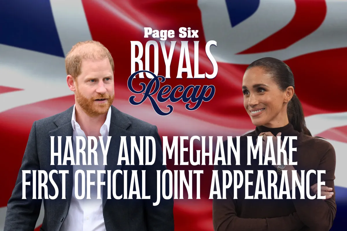Meghan Markle e Príncipe Harry fazem primeira aparição pública conjunta no Reino Unido após mudança