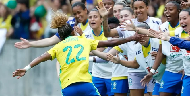 Brasil goleia Argentina por 3 a 1 na estreia do Beira-Rio como palco do Mundial Feminino