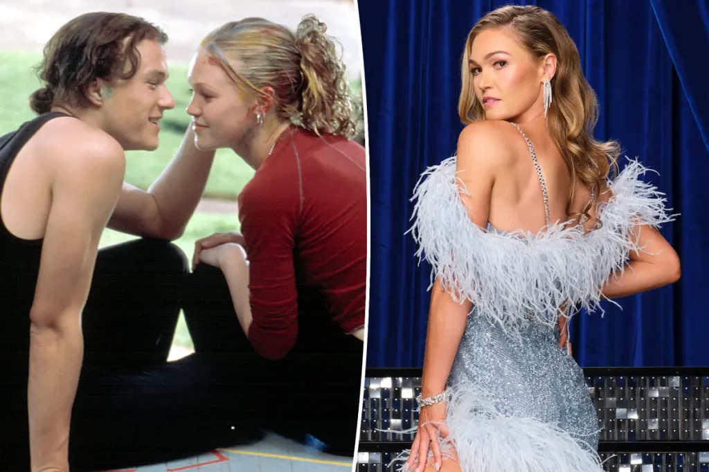 Julia Stiles homenageia Heath Ledger em tributo no Dancing with the Stars