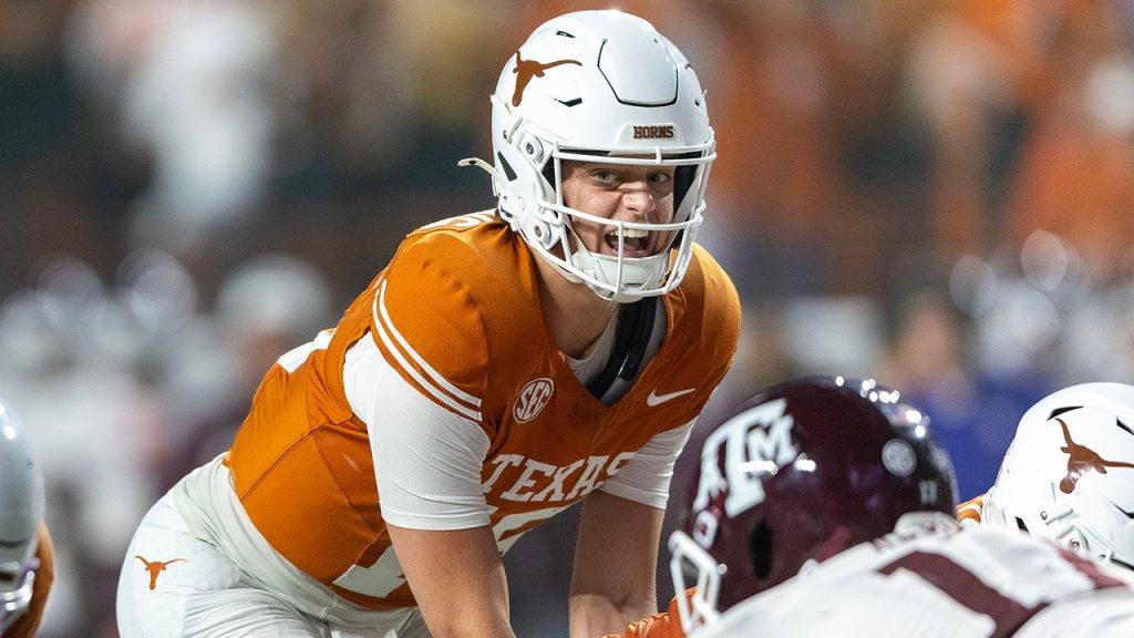 Arch Manning aparece em 5º em ranking de QBs para o Draft de 2027 e executivo questiona fé cega no sobrenome