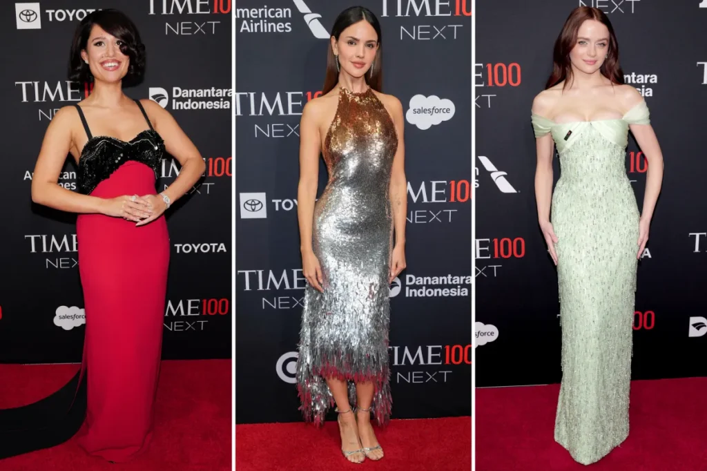 TIME100 Next Gala reúne Joey King, Eiza González e Raye em Nova York