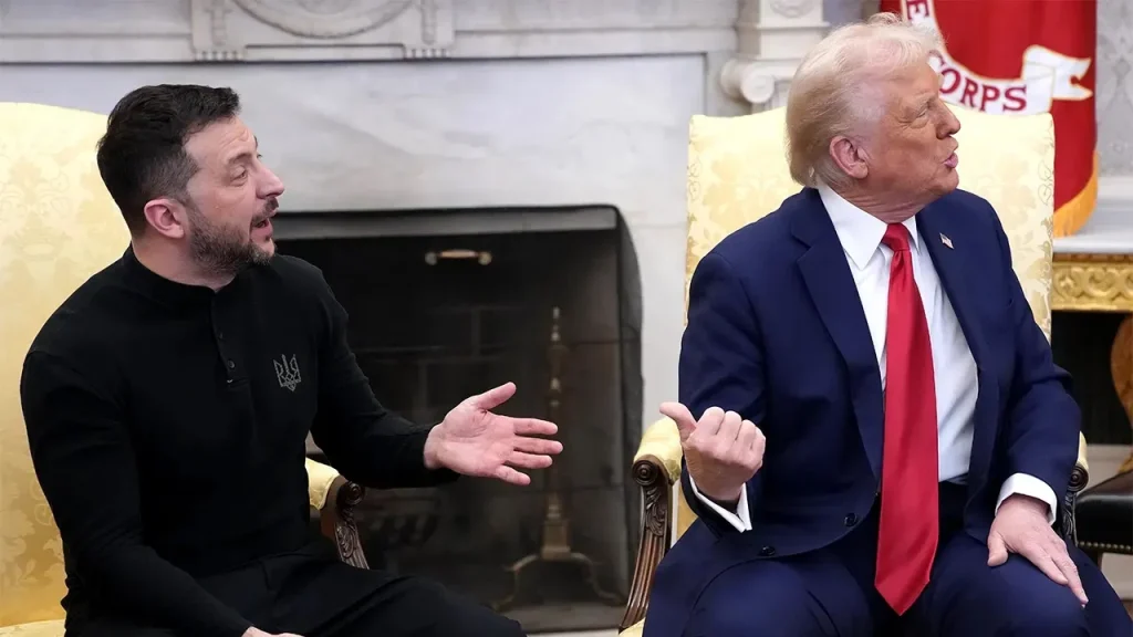Trump diz que Ucrânia precisa de novo presidente e pede fim de ataques a refinarias russas