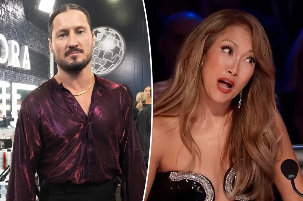 Val Chmerkovskiy é suspenso do Dancing with the Stars após piada sobre tapa de Carrie Ann Inaba