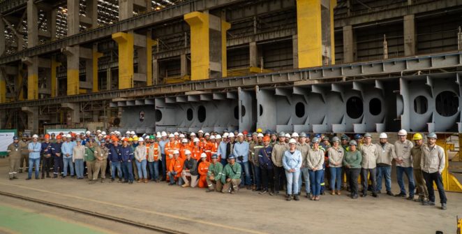 Estaleiro Rio Grande inicia construção de navios encomendados pela Transpetro