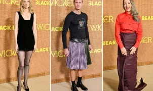 Olivia Colman, Alexander Skarsgård e Elizabeth Debicki marcam presença na estreia de Wicker