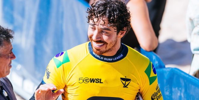Yago Dora, Ítalo Ferreira e Medina avançam às quartas em Peniche; Luana Silva cai na estreia